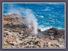 Blow Hole Maui West Coast