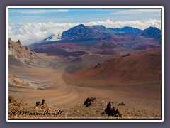 Haleakala Summit 3055 m hoch