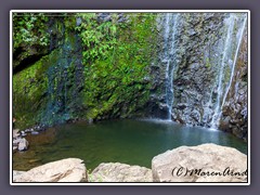 Wasserfall und Pool an der Road to Hana