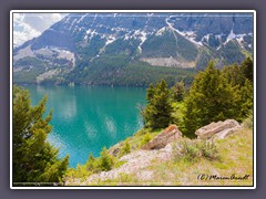 Türkisfarbener St. Mary Lake 