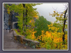 Die Fahrt auf der Going to the Sun Road ist das Highlight eines Trips zum Glacier NP