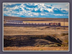 Eisenbahn bei Cut Bank