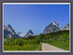 Many Glaciers Road