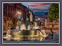 Bremen - Der Neptun Brunnen