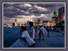 Shanghai - Am Bund mit Peace Hotel