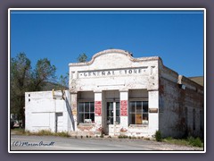 Verlassen in Eureka am Highway 50