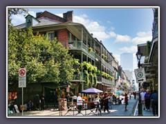 French Quarter - Ecke Orleans Street