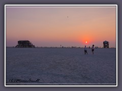 St Peter Ording - Sonnenuntergang