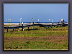 St Peter Ording - Weg zum Strand