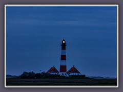 Westerhever - Licht an zur blauen Stunde