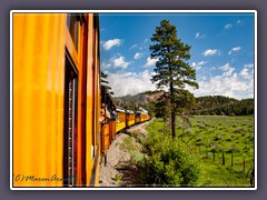 Der Zug von Durango nach Silverton