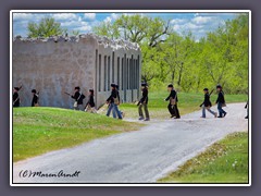 Fort Laramie Historical Site - Geschichtsunterricht vor Ort