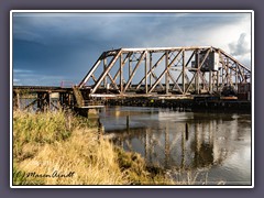 Old Northern Pacific Railroad Swingbridge - Aberdeen