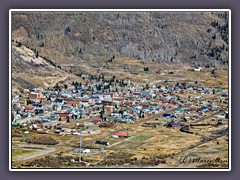 Blick auf Silverton