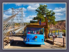 Busverkehr auf der Royal Gorge Brücke