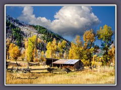 Countryside in den Rocky Mountains