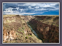 Rio Grande Gorge - kurz vor Taos