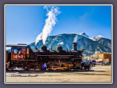 Silverton - Endstation der Durango - Silverton Railroad