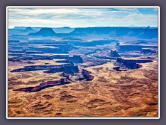 Wo Green River und Colorado River zusammen fließen