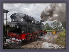 Rügensche Bäderbahn - Abfahrt Puttbus