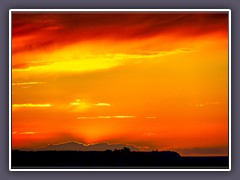 Sonnennuntergang über der Ostsee