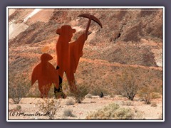 Rost im Death Valley