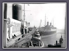 Columbus Pier Bremerhaven 1936 