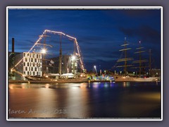 Festlich geschmückt zur Sail in Bremerhaven