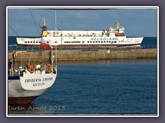 Vor Helgoland