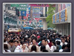 Ein Sonntag auf der Nanjing Lu