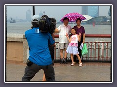 Touristen in Shanghai