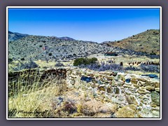 Historisches Fort Bowie am Apache Pass