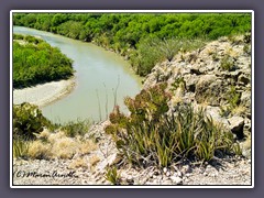 Rio Grande  - Grenzfluss zu Mexico