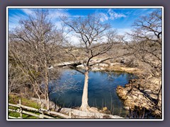 Austin - Am Visitor Center im McKinny Fall State Park