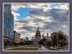Austin - Colorado Street - Blick auf das Capitol