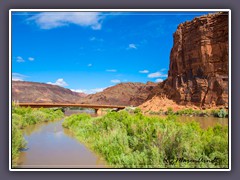 Der Colorado River bei Moab