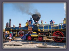 Vor dem Enginehouse - Golden Spike Naional Historic Park