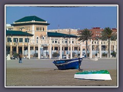 Am Strand von Valencia