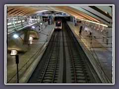 Santiago Calatrava U Bahn Station