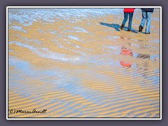 Erholsamer Spaziergang im Wattenmeer