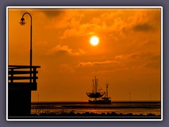 Heimkehr im Sonnenuntergang