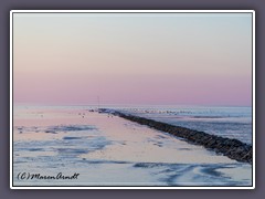 Zarte Farben im Eiswatt