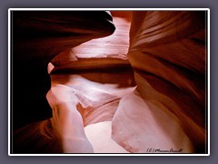 Antelope Canyon - der meistbesuchte Slotcanyon der USA