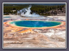 Grand Prismatic Spring - Midway Geyser Basin