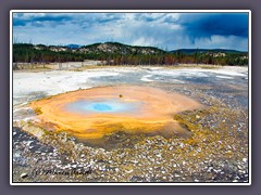 Norris Geyser Basin - Yellow Mud Pool