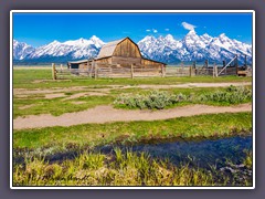 Tetons - die berühmteste Scheune der Welt