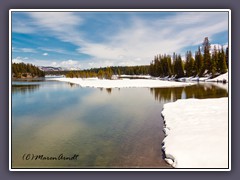 Yellowstone River - entspringt im Yellowstone Lake