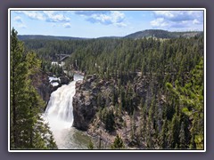 Yellowstone River - Oberer Wasserfall