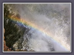 Yellowstone River - Regenbogen am Upper Fall