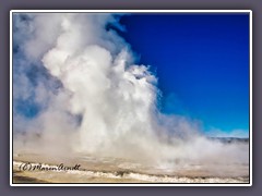 Great Fountain Geyser im unteren Geyser Becker